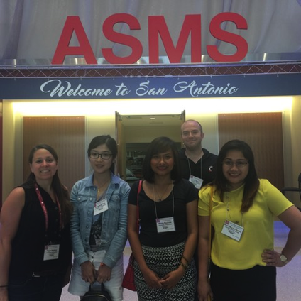 The Ladies and Colin at ASMS